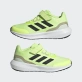 Adidas Run Falcon 3.0 Elastic Lace Top Strap Shoes - Green/Black