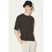 Dirty Laundry Heavy Flame Pocket T-Shirt - Chestnut Brown
