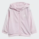 Adidas Icons 3Stripes Shiny Track Suit - Cloud Pink/ White/Blue