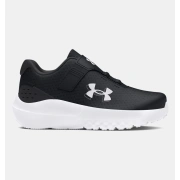 Under Armour Boys' Infant UA Surge 4 AC Running Shoes - Black/Anthracite/White