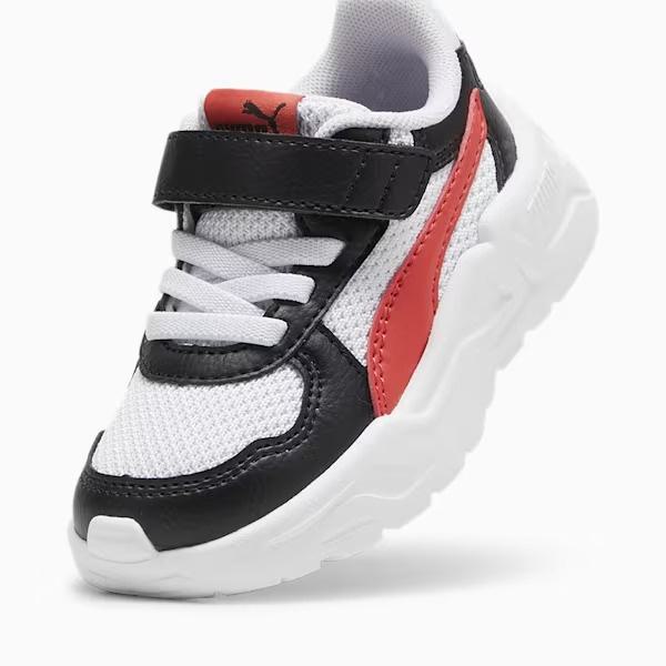 Puma Trinity Lite Sneakers Babies - White-Active Red