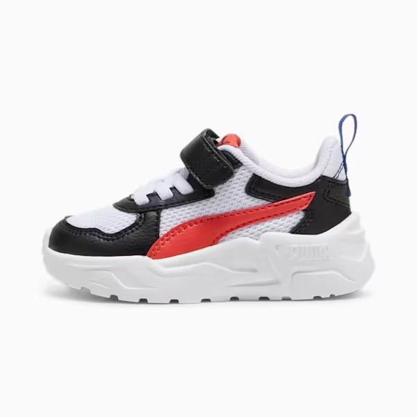 Puma Trinity Lite Sneakers Babies - White-Active Red