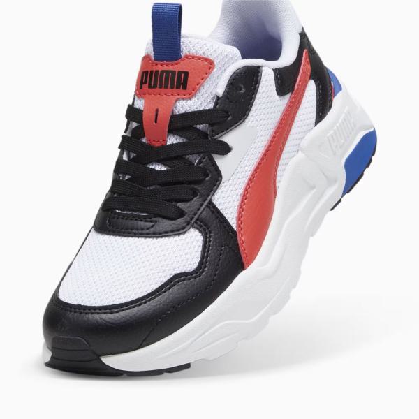 Puma Trinity Lite Sneakers Youth - White/Active Red