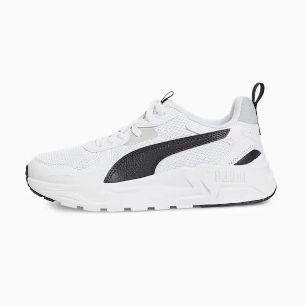 Puma Trinity Lite Sneakers Youth - White/Black/Cool Light