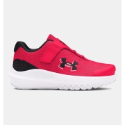 Under Armour Boys' Infant UA Surge 4 AC Running Shoes - Red/Black