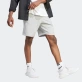 Adidas 3 Stripes Essentials Fleece Shorts - Grey