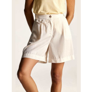 Dirty Laundry Pleated Relaxed Bermuda - Cotton