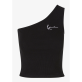 Karl Kani Chest Signature Essential Symetric Rib Top Γυναικεία Μπλούζα Cotton/Elastane Regular Fit - Black
