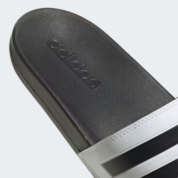 Adidas Adilette Comfort Slides - Cloud White / Core Black / Core Black