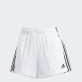 Adidas Women Essentials 3-Stripes Woven Shorts - White/Black
