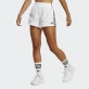Adidas Women Essentials 3-Stripes Woven Shorts - White/Black