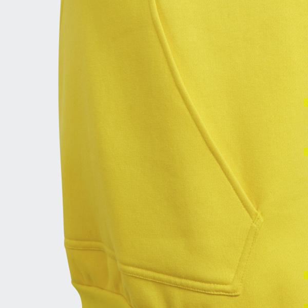 Adidas Entrada 22 Sweat Junior Hoodie - Yellow/Black