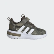 Adidas Unisex Bebe Racer Tr23 Shoes - Olive Strata / Cloud White / Shadow Olive