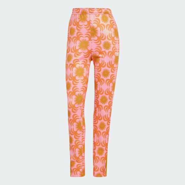 Adidas X Farm Rio Tiro Sports Pants - Semi Pink Glow / Semi Solar Orange