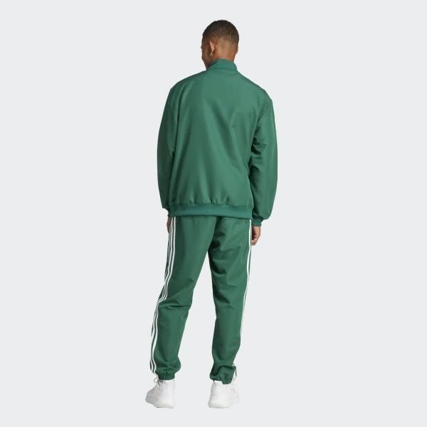 Adidas Men's 3-Stripes Woven Set - Collegiate Green