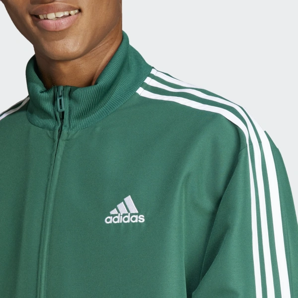Adidas Men's 3-Stripes Woven Set - Collegiate Green