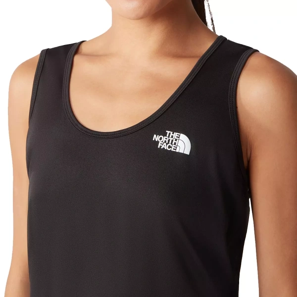 The North Face Flex Tank Top Γυναικεία Αμάνικη Μπλούζα Polyester Loose Fit - Black