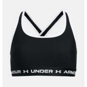 Under Armour  Crossback Girl's Sports Bra Polyester Regular Fit - Black / White