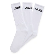 Vans Classic Crew Socks (3 pairs) - White