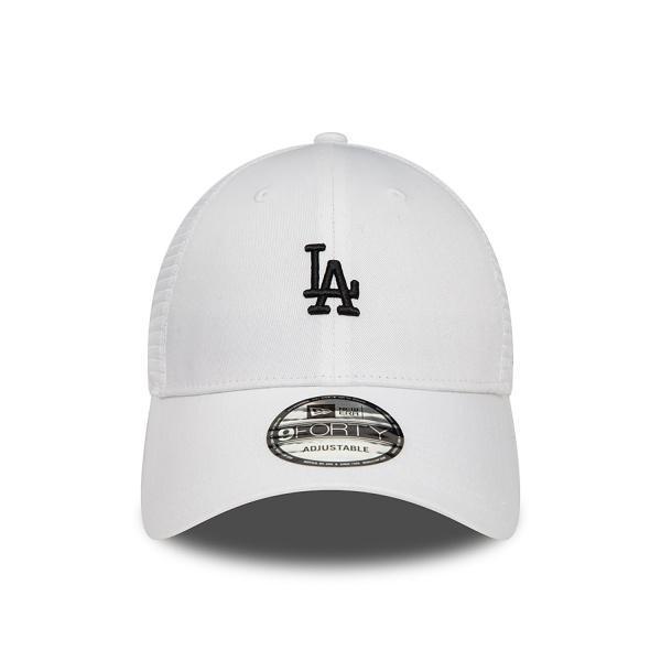 New Era LA Dodgers Home Field 9FORTY Trucker Cap - White