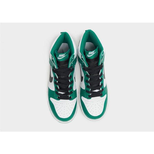 Nike Dunk High - White / Celtics Green / Black