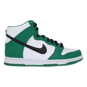 Nike Dunk High - White / Celtics Green / Black