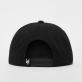 Zoo York Logo Snapback Cap Unisex Καπέλο Cotton - Black