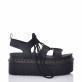 Dr Martens  Nartilla XL Athena Leather Platform Sandals Γυναικεία - Black