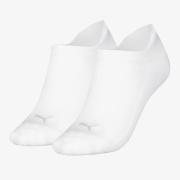 Puma Cushioned Sneaker 2p Γυναικείες Κάλτσες Cotton/Polyester/Elastane/Polyamide – White