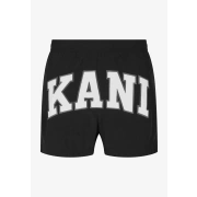 Karl Kani Serif Board  Shorts Ανδρικό Σορτσάκι Polyamide/Polyester Regular Fit - Black /White