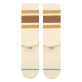 Stance Boyd Crew Socks Ανδρικές Κάλτσες Cotton/Polyester/Nylon/Elastane - Brown Sugar