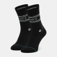 Stance Basic 3 Pack Crew Socks Unisex Κάλτσες Cotton/Polyester/Elastane/Nylon - Black