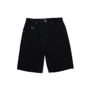 Huf Cromer Shorts Unisex Βερμούδα Cotton Baggy Fit - Washed Black