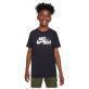 Nike Sportswear Unisex Tee JDI Swoosh 2 Παιδική Kοντομάνικη Mπλούζα Cotton/Polyester Loose Fit - Black