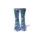 Huf Green Buddy Myshroom Tie Dye Socks Unisex Κάλτσες Cotton/Polyester/Spandex - Purple