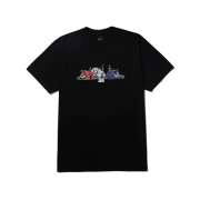 Huf Car Show T-Shirt Ανδρική Κοντομάνικη Μπλούζα Cotton Regular Fit -Black