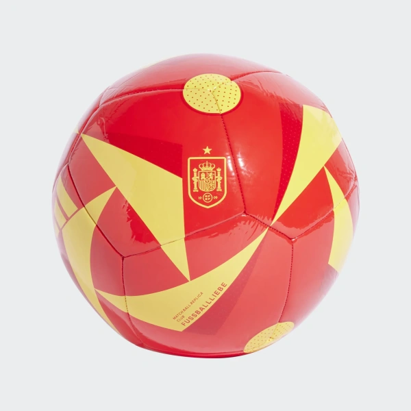 Adidas Fussballllibe Spain Club Ball Μπάλα Ποδοσφαίρου Recycled TPU - Active Red / Better Scarlet / Bold Gold