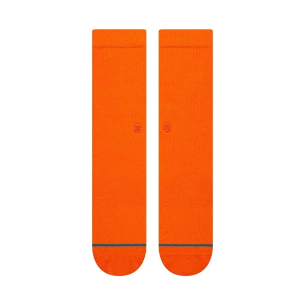 Stance Iconic Crew Socks Ανδρικές Κάλτσες  Cotton/Polyester/Nylon/Elastane - Orange