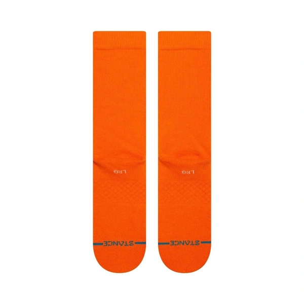 Stance Iconic Crew Socks Ανδρικές Κάλτσες  Cotton/Polyester/Nylon/Elastane - Orange