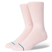 Stance Iconic Crew Socks Unisex Κάλτσες Cotton/Polyester/Nylon/Elastane - Pink