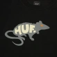 Huf Man's Best Friend T-Shirt Ανδρική Κοντομάνικη Μπλούζα Cotton Regular Fit -Black