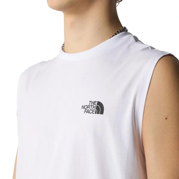 The North Face Simple Dome Tank Top - White/Black