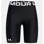 Under Armour HeatGear® 8" Shorts Γυναικείο Σορτσάκι Polyester Ultra-tight - Black/White