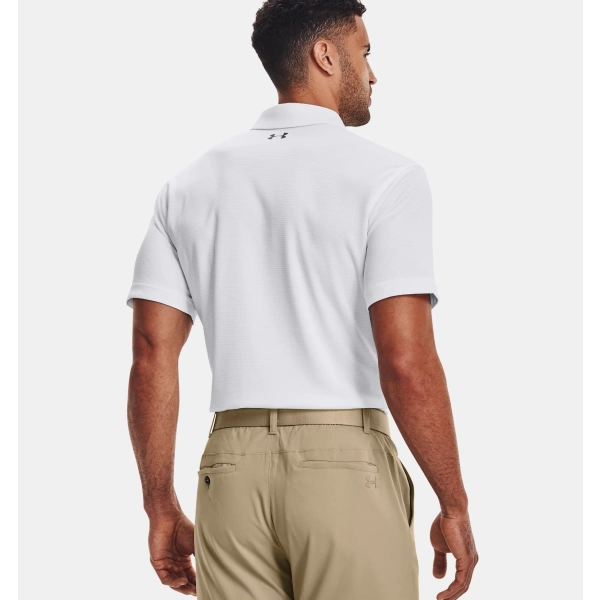 Under Armour Tech™ Polo Ανδρική Κοντομάνικη Μπλούζα Polyester Loose Fit - White / Graphite