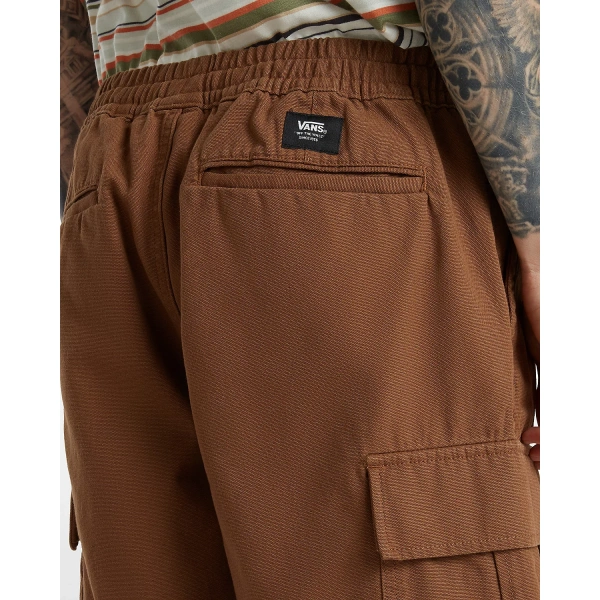 Vans Range Cargo Shorts Ανδρική Βερμούδα Loose Fit Organic Cotton - Brown