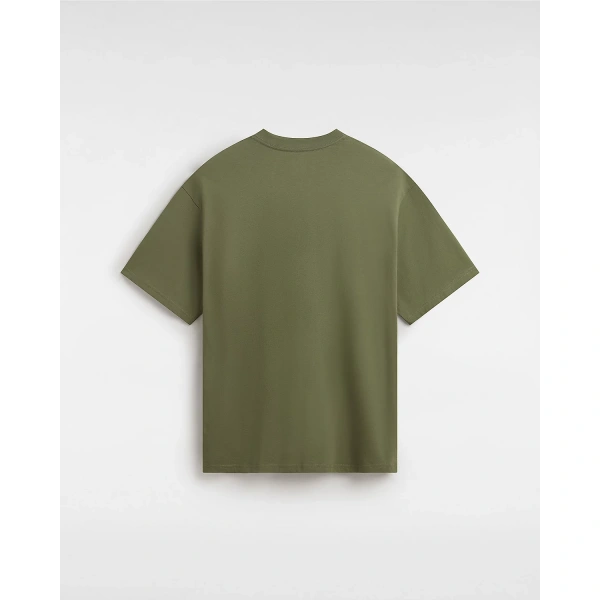 Vans Sport Ανδρική Κοντομάνικη Μπλούζα Cotton Loose Fit - Green