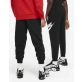 Nike Club Fleece Big Kids' Joggers Παιδικό Παντελόνι Φόρμας Cotton/Polyester Regular Fit - Black/White