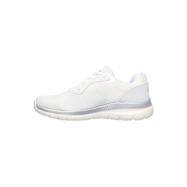 Skechers Bountiful Γυναικεία Παπούτσια Υφασμάτινα  - White