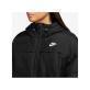 Nike Sportswear Classic Puffer Therma-FIT Loose Hooded Γυναικείο Μπουφάν Polyester Loose Fit - Black/White