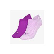 Puma Cushioned Sneaker 2p Γυναικείες Κάλτσες Cotton/Polyester/Elastane/Polyamide – Purple Combo
